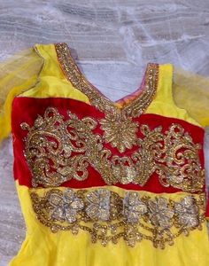 Yellow Ethnic Gown