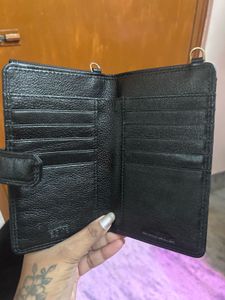 Elegant Black Leather Wallet