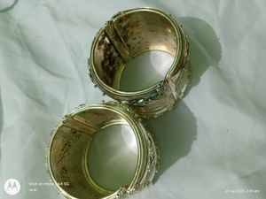 german silver bangles for dance accessory