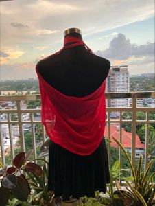 Tie Up Neck Top (Thrift Flip)