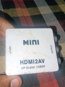 Mini HDMI2AV Up Scaler 1080P