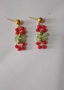 Beaded Drop Earrings