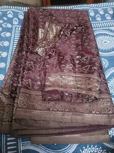 New Saree With Blouse Combo Offer