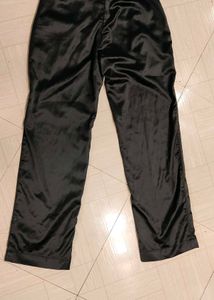 ELEGANT BLACK PANTS FORMAL BOTTOM.