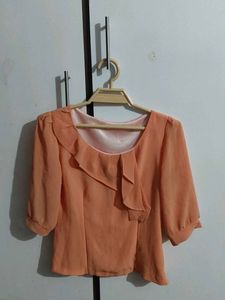 Vintage Ruffle Blouse