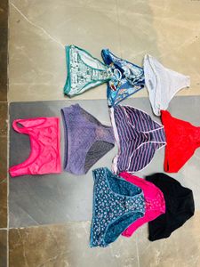 Uesd Fabric Panties Bundle