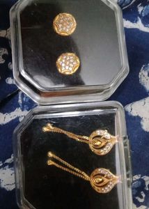 New 22 Carat Gold Earring  Combo
