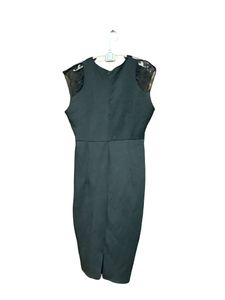 Vintage Imported Elegant Black Dress
