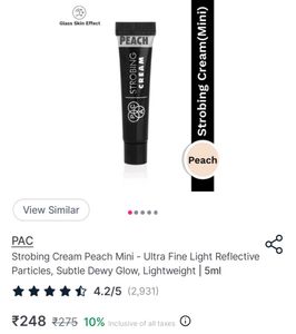 PAC Strobing Cream - Peach Mini