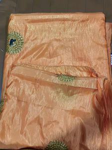 Beautiful Saree With Stitched Blouse