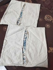 Woolen Embroidered Cushion Covers (Set of 2)