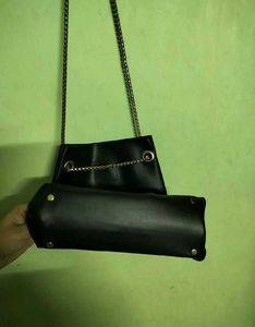 Faux Leather Ladies Bag