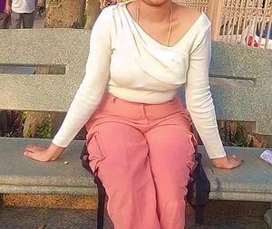 Ribbed White Top