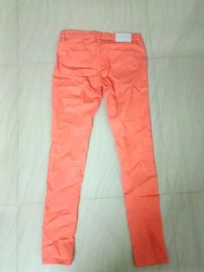 Coral Skinny Jeans