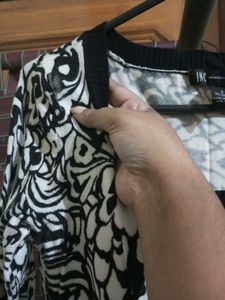 Striped Sparkle Mini Dress