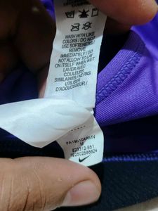 Nike Purple Sports Bra Size M