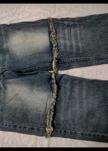 Unique Cropped Wide-Leg Jeans