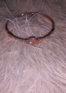 Elegant Rose-Gold Crystal Bracelet 💖✨