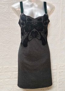 Grey Stappy Cocktail 🍸 Dress
