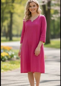 Pink Casual Dress kurti for women 🩷
