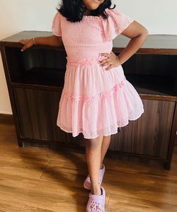 Cute Pink Girls Dress 9-10yrs