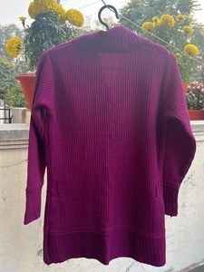 Long Sweater For Women (Purple)