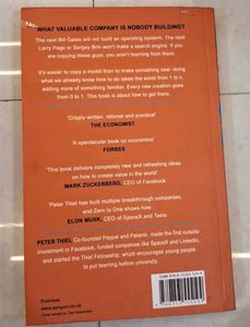 Zero to One by Peter Thiel