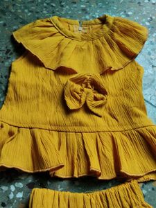Cute Yellow Kids Outfit
