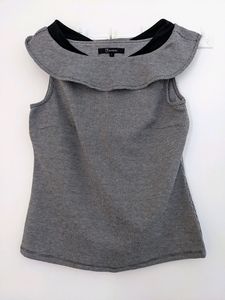 Anabelle by Pantaloons Houndstooth Top - Size L