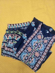 Cotton Kurta And Palazzo