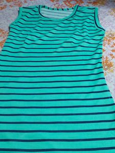 Cute Striped Girls Dress