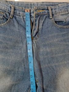 Classic Blue High Rise Denim Jeans