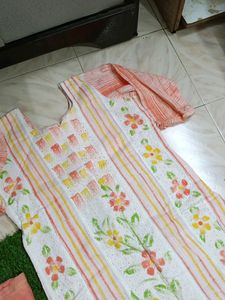 Branded Chickankari Dress