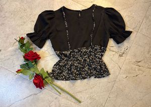 Floral Print Top.NOT WORN EVEN ONCE