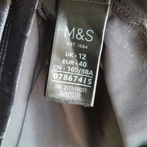 Dark Purple Velvet Tunic Top