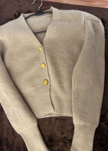 Cute Cropped Cardigan sweater