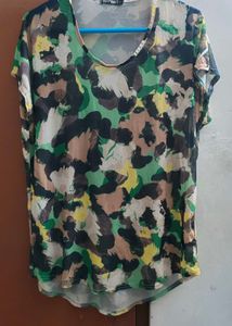 Stylish Animal Print Top