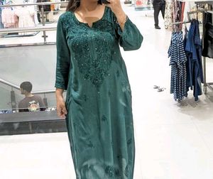Mukaish Chikankari Kurti