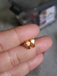 Adorable Gold Earrings