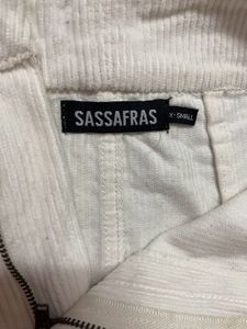 White corduroy Mini Skirt