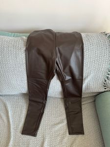 Faux Leather Pants - Never Worn