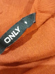 Only Branded Rust Color Top For Women&#39;s
