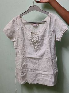 Aeropostale Eyelet Top