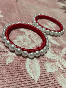 Pearl Bangles - Set of 2