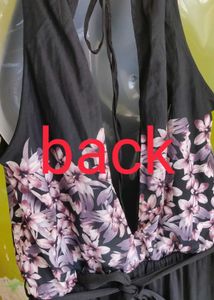 LONG BLACK GOWN/DRESS