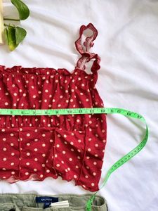 Polka Dotted Top