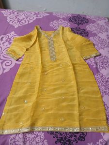 Elegant Yellow Kurta Set