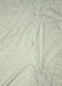 Elegant green shimmer shirt