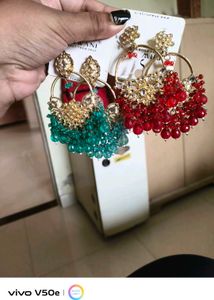 combo of 2 ethnic Earrings