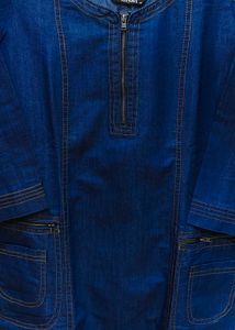 Blue Denim Kurta